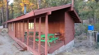 Mt. Lemmon campground with a nice cabin.