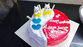 Black forest fancy cake model