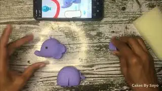How To Make  Baby Elephant Cakes Topper - Tutorial | Cakes By Sayo