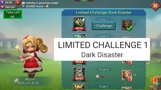 Limited Challenge Stage 1 Dark Disaster Astre (Challenge Witch Doll)
