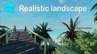 Roblox Studio Showcase | realistic tropical landscape