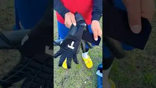 NEW TITAN GLOVES #goalkeeper #goalkeeperglove #asmr #trending
