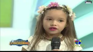 Niña Sorprende a Leonardo Villalobos en Sábado Extraordinario