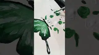Easy Butterfly Art #art #painting #easy_art  #artist #easy_craft_idea #aesthetic #drawing