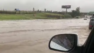 Flood at Witkoppen road