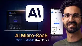 Build a Micro-SaaS (Web + Mobile) With ZERO Code for FREE