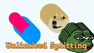 Agar.io // Instant Merging + Shooting Virus //