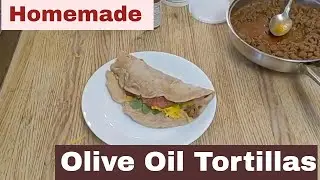 Make delicious Homemade  Olive oil tortillas! recipe - whole wheat