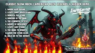 Classic Slow Rock | American Rock Legends & Hidden Gems | best sad rock song 2025 | emo rock music