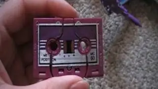 Transformers g1 Cassette collection Ravage, Squawktalk, Raindance, Grandslam
