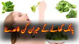 Benefits of spinach || Palak ky faidy || information Hub 7/24
