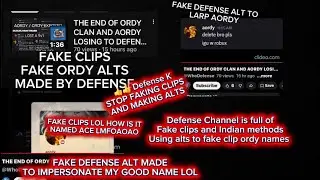 FAKE ORDY LARP NAMED MATT / DEFENSE FAILS TO AORDY (DISCORD PACKING)