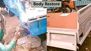 Interesting Method Body Repair. Pickup Body Restore Old To new. Pickup body restore by old methood.