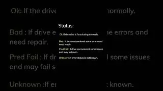 Check SSD and HDD health on Windows command line #shorts #drivehealth