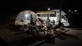 캠핑앤골프11탄(25.12.19-20.고성군봉수대캠핑장과 설악썬밸리에서)