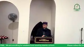 Jumma Khutbah @ Islamic center of Warren