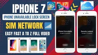 IPHONE 7 BYPASS TUTORIAL Without SIGNAL VIA UNLOCK TOOL