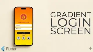 Vibrant Gradient Login Screen Tutorial | Flutter UI & Glassmorphism - The Tech Leaf