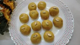 BESAN KE LADDU | LAZEEZ COOK BOOK 