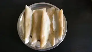 Sweet dumplings/ haldi panna pattholi, GSB konkani recipe