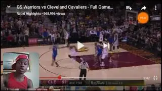 Golden State Warriors vs Cleveland Cavaliers Game 4 NBA FINALS (Reaction video)