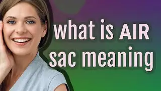 Air sac | meaning of Air sac