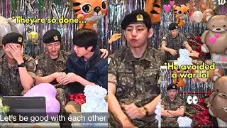 TAEHYUNG POUTY LIPS WHEN NOM NOM😭 SEOKJIN KEPT SHAKING TAEHYUNG & NAMJOON’S HANDS🤝