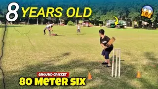 Ground Cricket Match Abdullah Lefty's Itna Lamba Chaka | 80 Meter Six !!😱