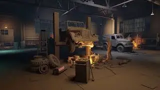 Unreal 5 Level Art Blockout  WIP