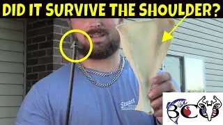 qad exodus fixed broadhead vs whitetail shoulder blade | bco review |