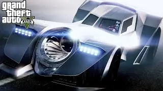 GTA 5 : BATMAN CAR JUMP FROM WORLD's LONGEST RAMP [ Pt. 2 ]  I #shorts I #GTA V