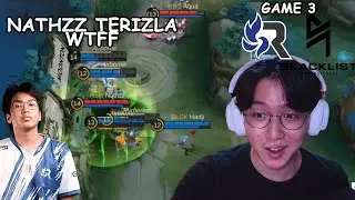 NATHZZ TERIZLA WTFF??!!! 4 MAN PENALTY ZONE! RSG PH vs BLCK Game 3 Analysis & Reaction