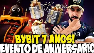 🚀 A BYBIT faz 7 anos e o PRESENTE &eacute; para VOC&Ecirc; | S&atilde;o 7 anos REVOLUCIONANDO o mundo cripto ‼️ #Bybit