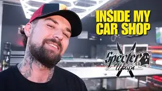 Inside My Car Shop: The Hidden World of Wraps & Builds!