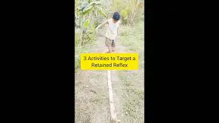 Three Activities To Target a Retained Reflex #autism #adhd #differentnotless