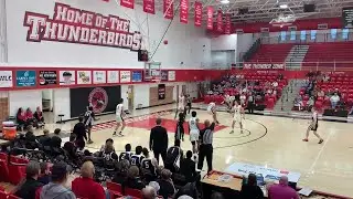 Abdul Bashir with one of his six 3-pointers in Casper College's 102-73 victory over Air Force Prep