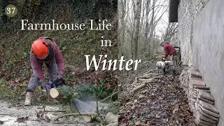 37- Oliebollen, Cozy Fires & Renovation Projects  | End  of Year vlog |  living in rural france