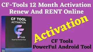 CF Tools 12 Month Activation Renew And RENT Online
