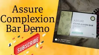 Assure Complexion bar demo|Vestige
