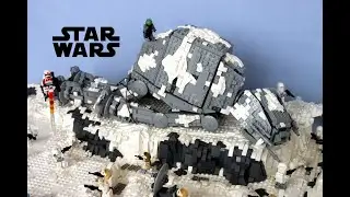 LEGO HOTH MOC - Star Wars MOC Battlefront 2 Battle on Hoth LEGO MOC