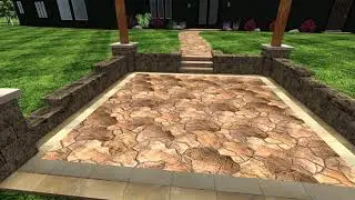 3d Design Green Oasis Patio&Pergola