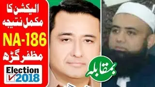 NA 186 Muzaffargarh Election Results 2018 | Pakistan Election 2018 | Election Box