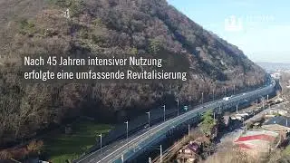 Baustelle Hangbr&uuml;cke - Alle Spuren wieder befahrbar