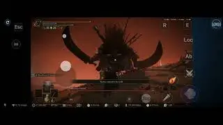 Beating Starscourge Radahn on mobile #bossfight #eldenring 