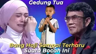 Wow!! Bang Haji Rhoma terharu mendengar suara bocah ini