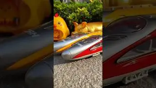 High Speed Train Toy with Movable Doors | Sound and Light Effects Locomotive