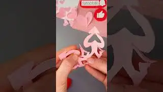 DIY Valentine's Day Gift 💝 Cute Love Paper Ideas 🎁 #love #shorts #craft  #valentinesday #paper #idea