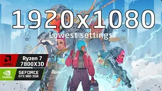 GTX 960 2GB | Spectre Divide | Lowest settings | 1920x1080