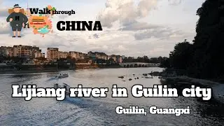 riverside of Lijiang river in Guilin, Guangxi #lijiang #guilin #Guangxi
