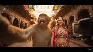 AI Monkey Love Story in Pushkar ❤️ | बजरंगी की गर्लफ्रेंड के साथ घूमने की कहानी | #shorts